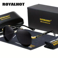 Polarized Oval Frame Sunglasses Driving Sun Glasses Shades Oculos Masculino