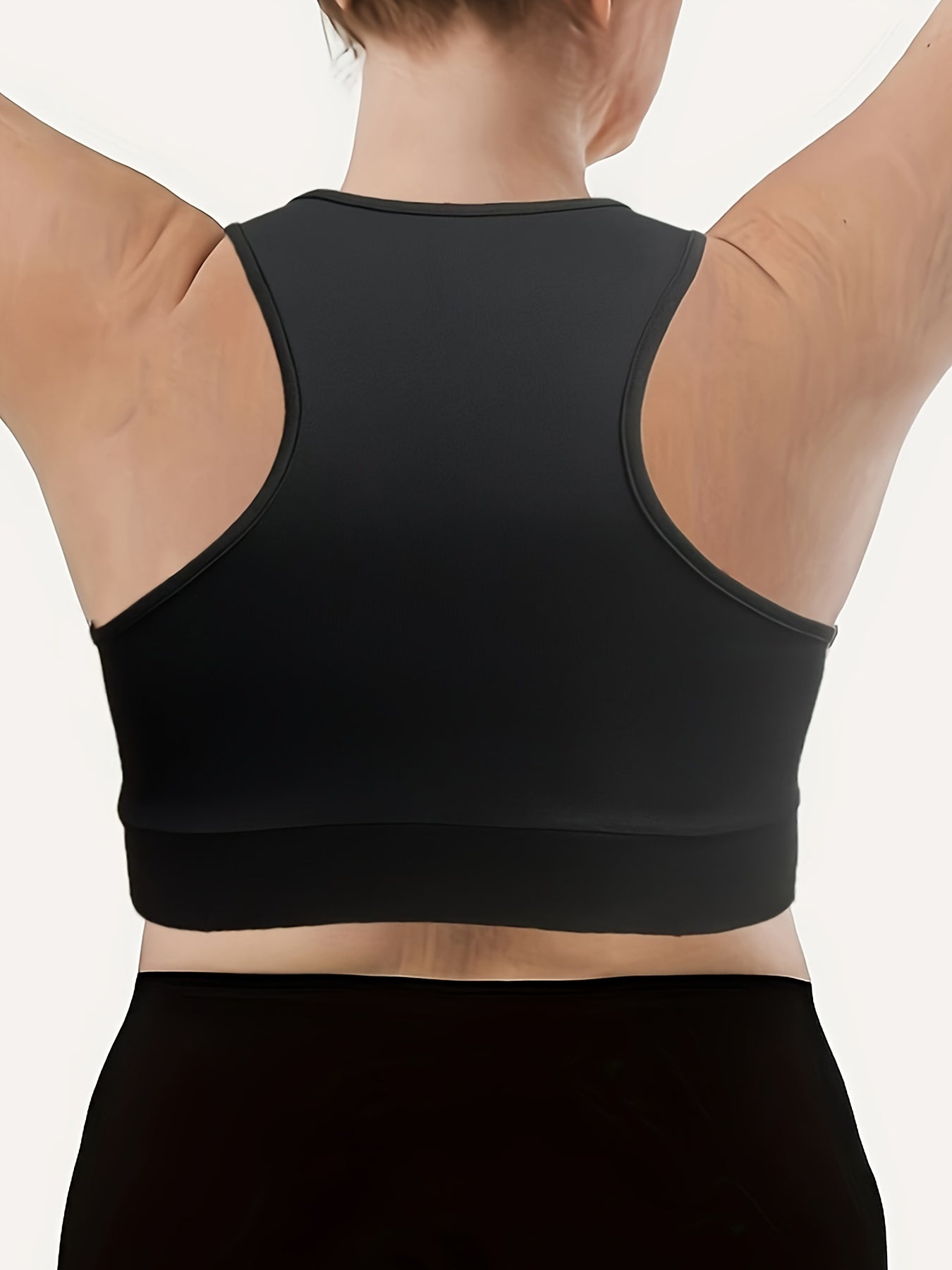  Seamless Racer Back Sports Bra for Women
