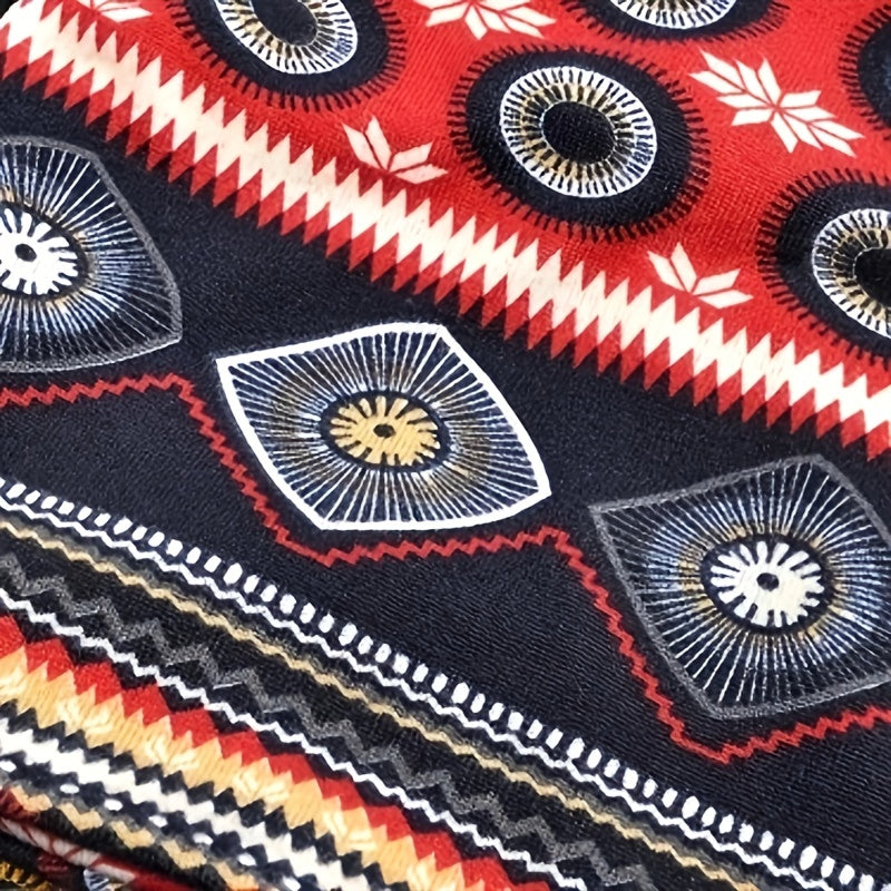 Ethnic Style Beanies Pullover Hat Winter Cap Casual Skull Hat