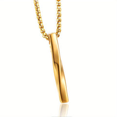Geometric Spiral Necklace Personalized Pendant