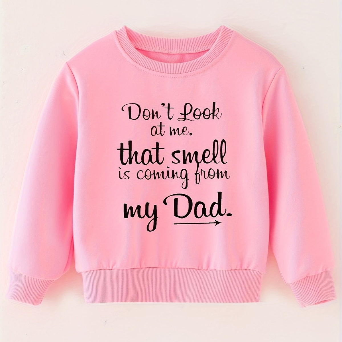 Baby Round Neck Sweatshirt Long Sleeve Pullover