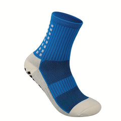 6 Pairs Thick Football Socks Non-slip Wear-resistant Comfortable Socks