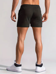 Men's Circle Print Shorts Summer Casual Wear Elastic Waist