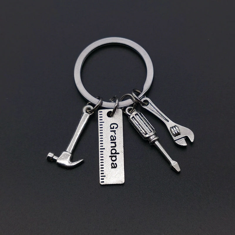 Keychain Mini Tools Set for Papa Grandpa Dad