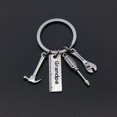 Keychain Mini Tools Set for Papa Grandpa Dad