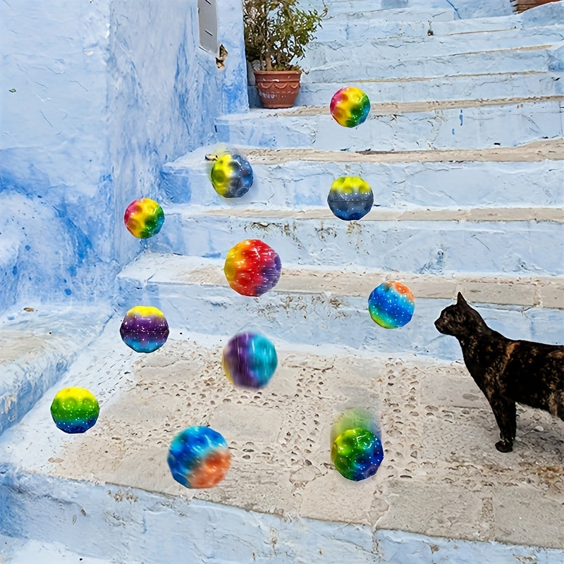 1pc Colorful Bouncing Ball Festive Toy Set