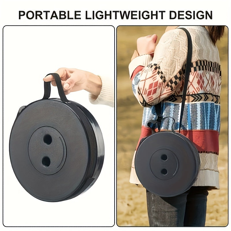 Portable Foldable Stool Adjust Height Outdoor Travel Camping Fish