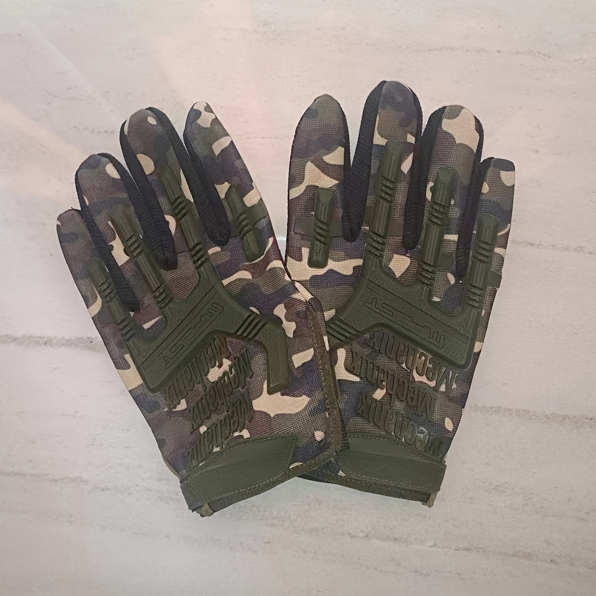 Half Finger Military Paintball Gloves Anti Skid