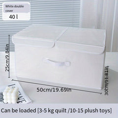 1 Pc Storage Box Lightweight Organizer With Cover Clothes Container