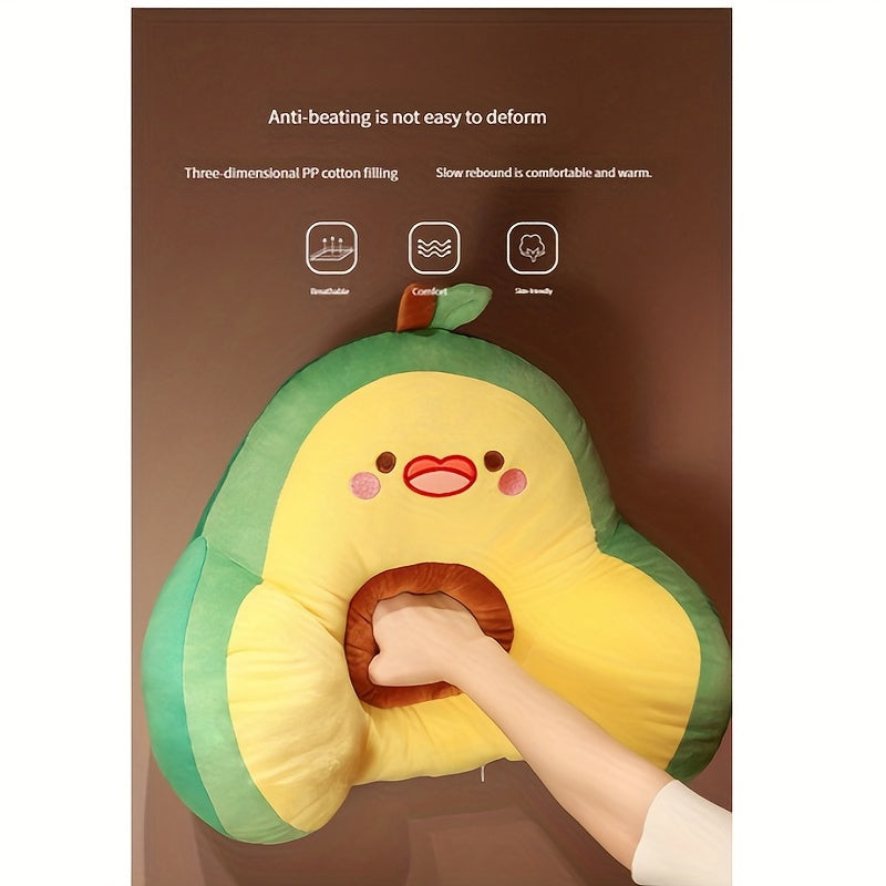 Avocado Plush Fruit Pillow Funny Fruit Throw Pillows Stuffed