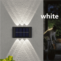 Outdoor Solar Wall Lights - Waterproof for Backyards, Patios, Decks
