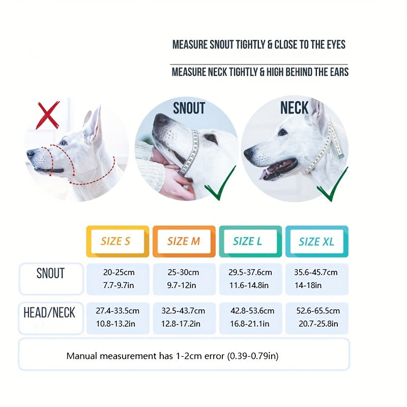 Dog Head Halter Training Tool for Comfortable Control