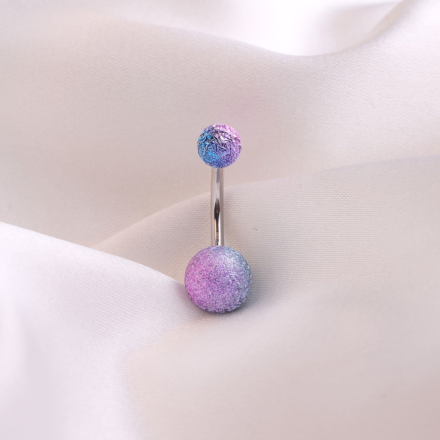 Mix Stainless Steel Barbell Ball Cap Stud Body Piercing