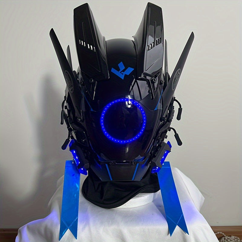 Punk Luminous Masks Halloween Party Decorative Masks Handmade