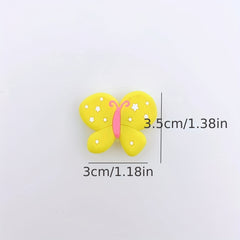 30pcs Cartoon Shoe Charm PVC Soft Rubber Shoe Buckle Clogs DIY Accessories