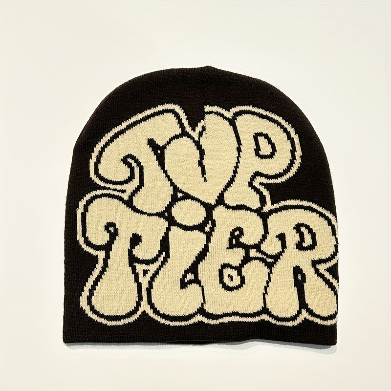 Fashionable Ear Protection Beanie Hat Winter Ski Cap