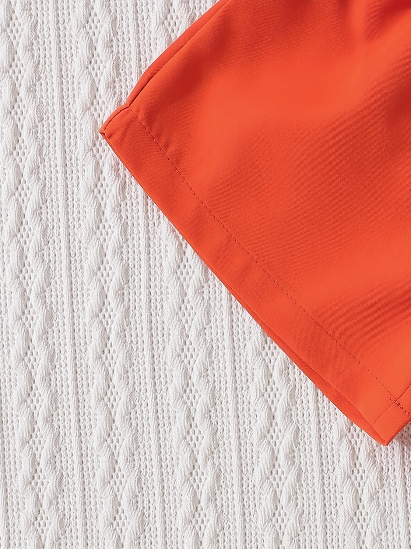Toddler Girls Heart Graphic Paperbag Waist Casual Sports Track Shorts