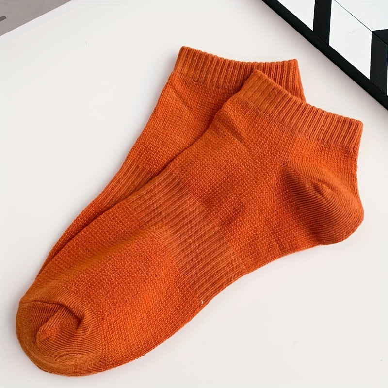 5 Pairs Soft Low Cut Sports Socks for Women
