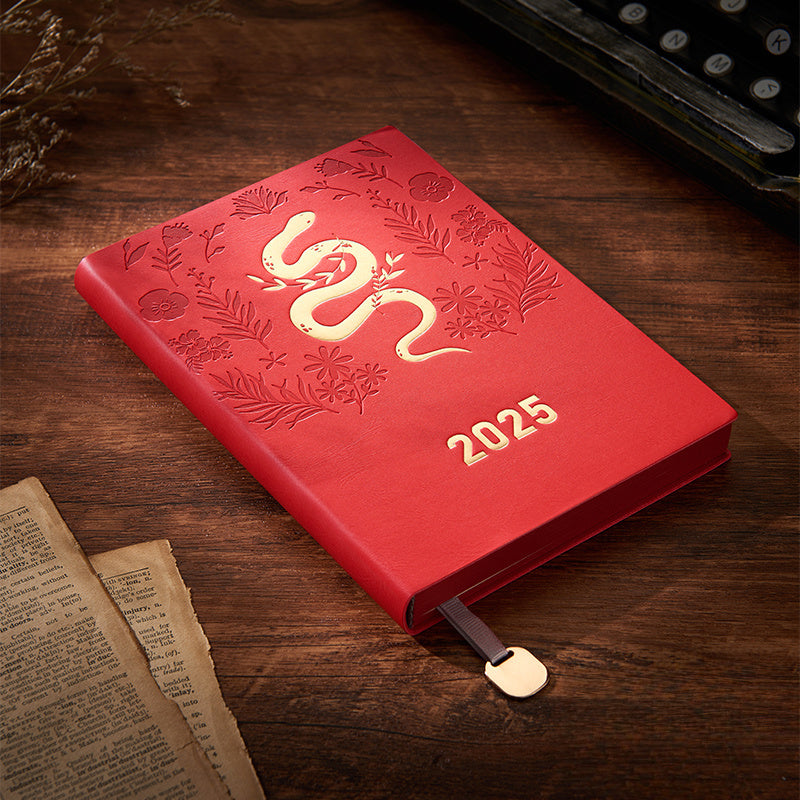 Red Model Notebook Plain Paper Business Office Students Study
