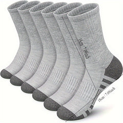 Men's Winter Sports Crew Socks Breathable Sweat Wicking