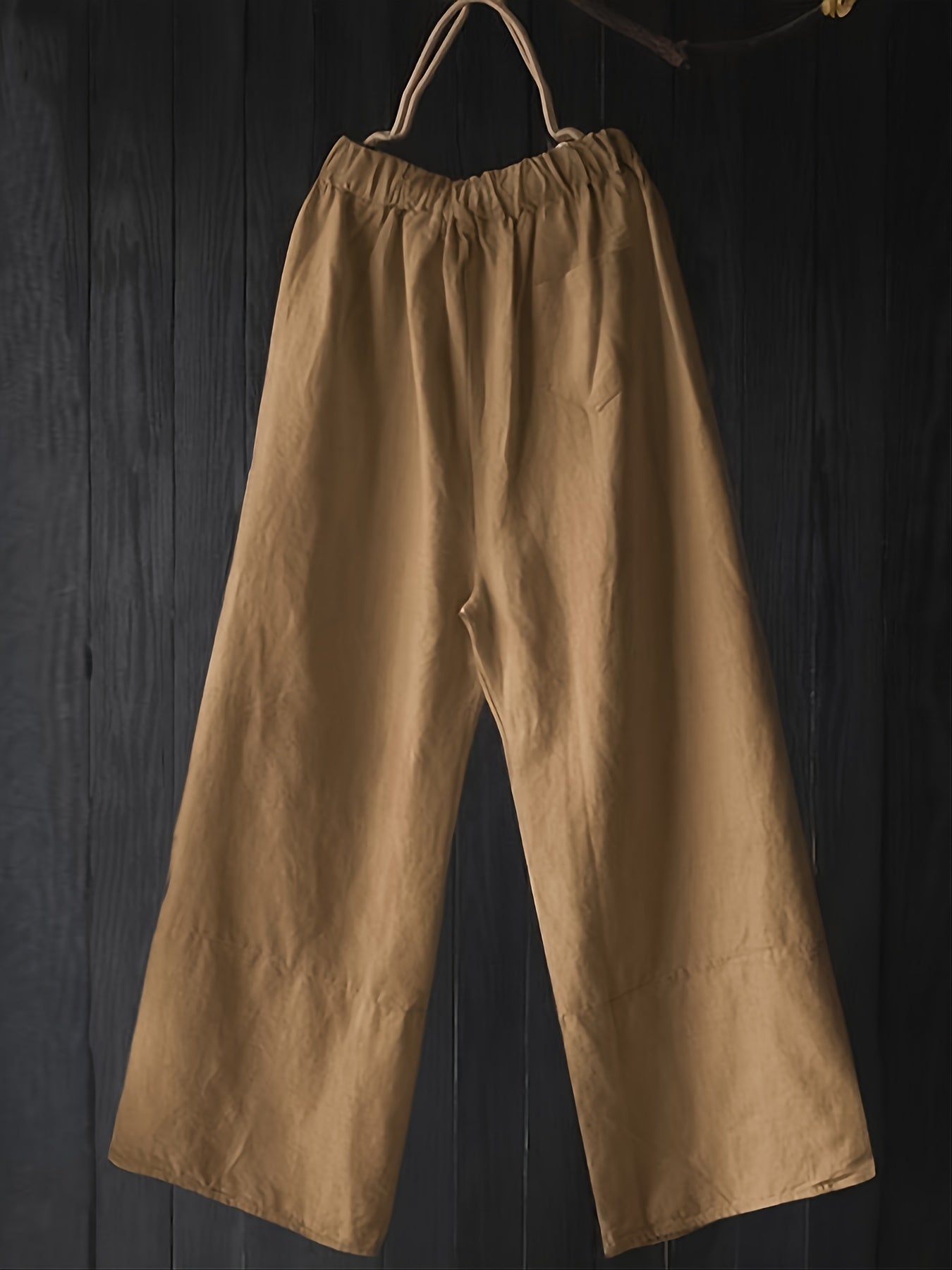 High Rise Wide Leg Pants