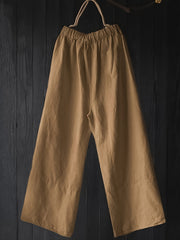  High Rise Wide Leg Pants