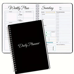 Trees Daily Weekly Planner with Hourly Schedule