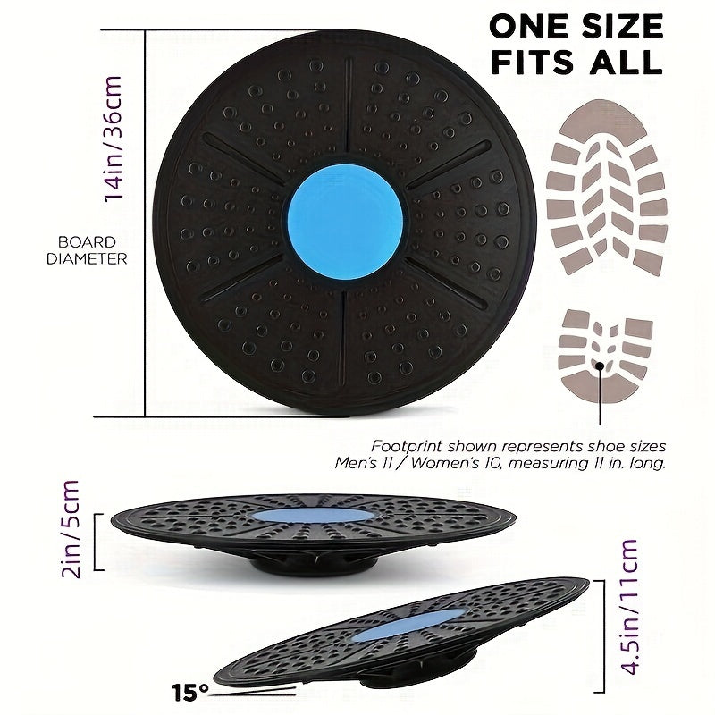 Yoga Balance Board Fitness Sensory Training Core Training