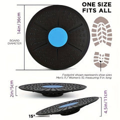 Yoga Balance Board Fitness Sensory Training Core Training