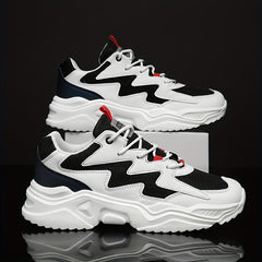 Men's Chunky Sneakers Breathable & Wear Resistant