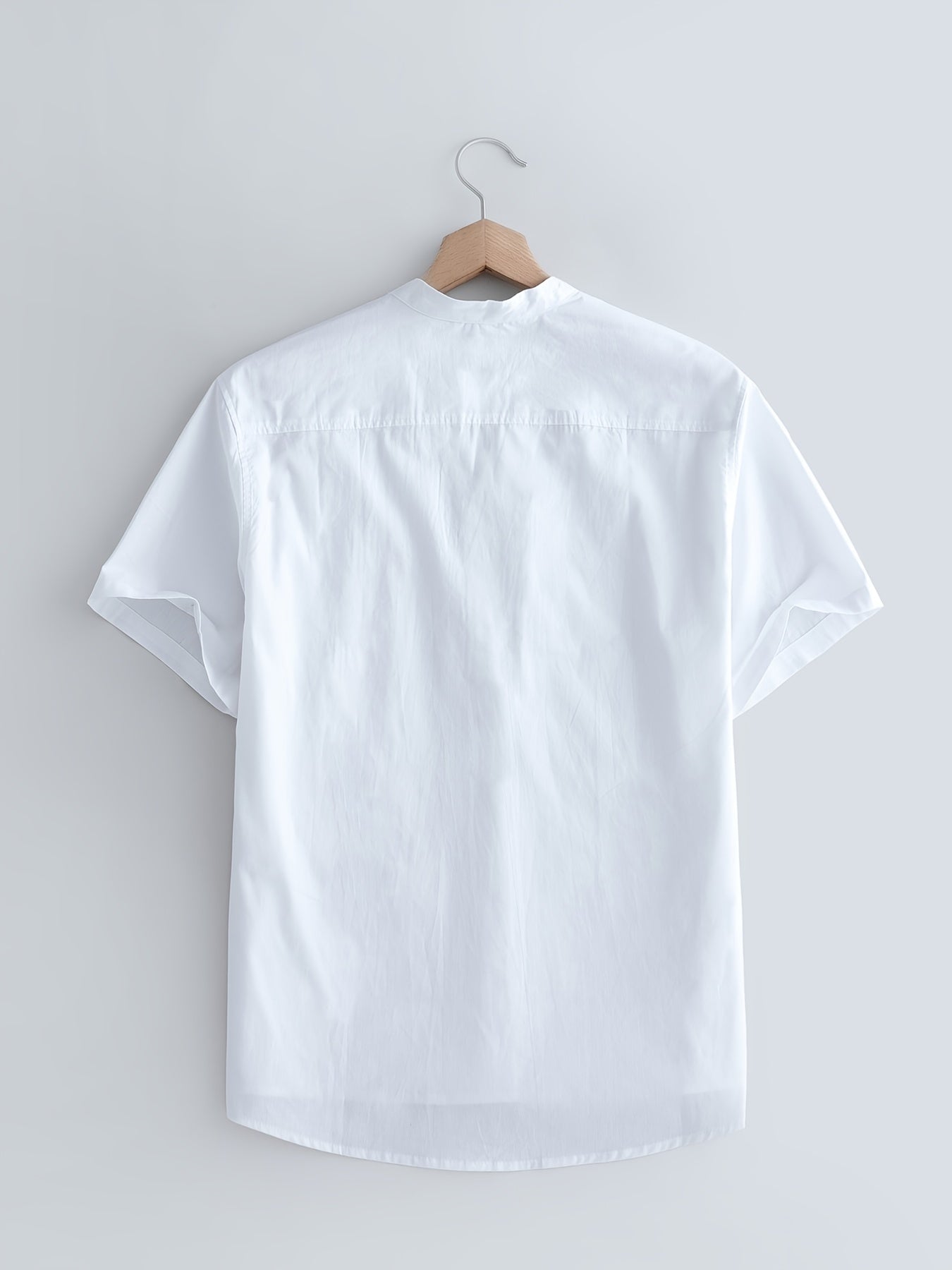 Men's Casual Short Sleeve Button Down Shirt