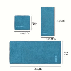 Advanced Car Wash Towel Wipe Cloth Superfine Fiber Double sided Short Wool
