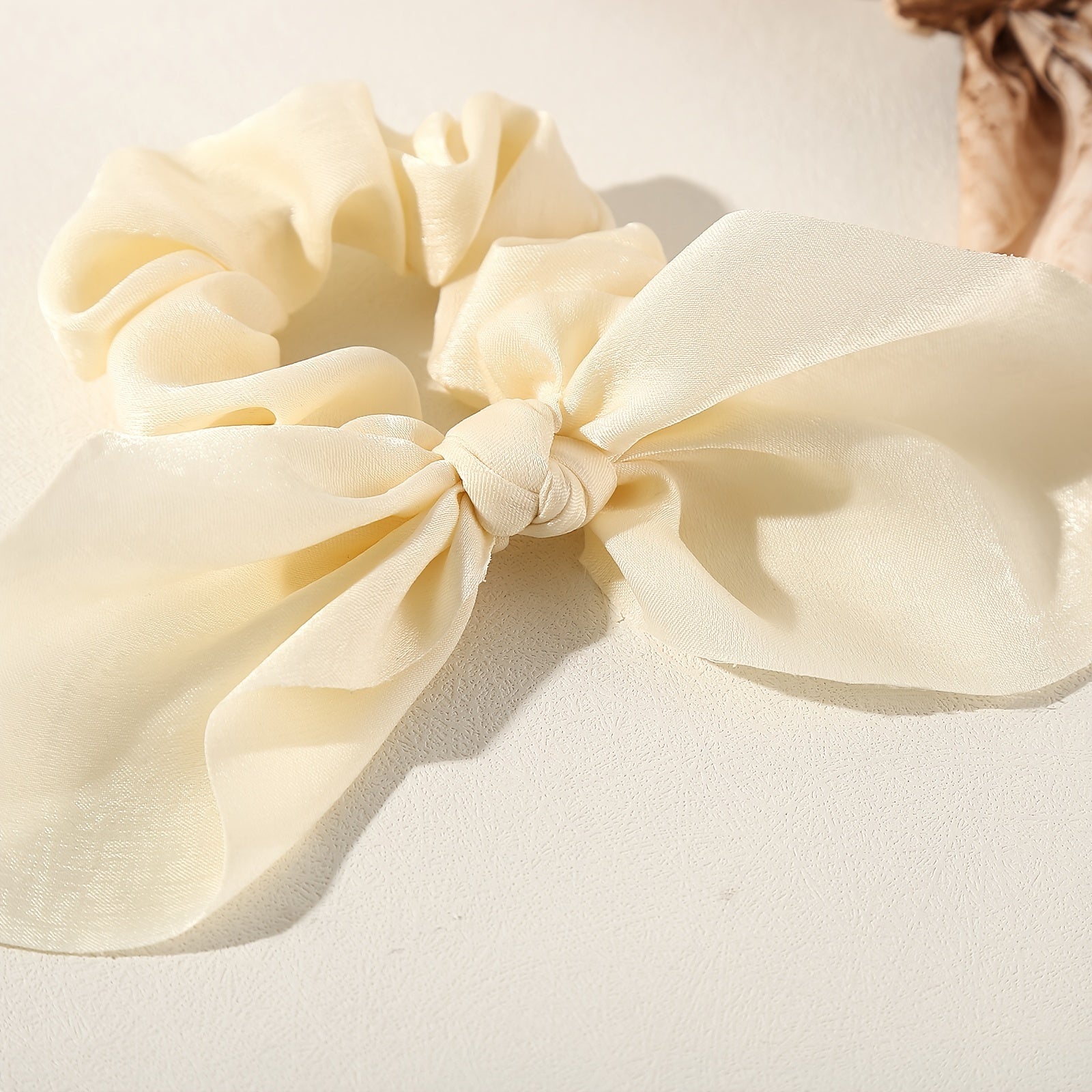 5pcs Bowknot Scrunchie Bobbles Leopard Print Solid