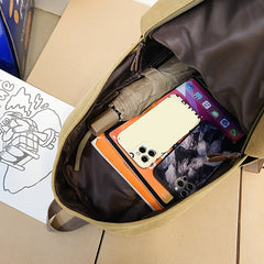 Canvas Backpack Large Capacity