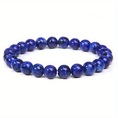 Natural Rose Quartz Beaded Bracelet - Fashionable Unisex Style