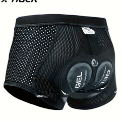 Men's Padded Cycling Shorts for Outdoor Sports