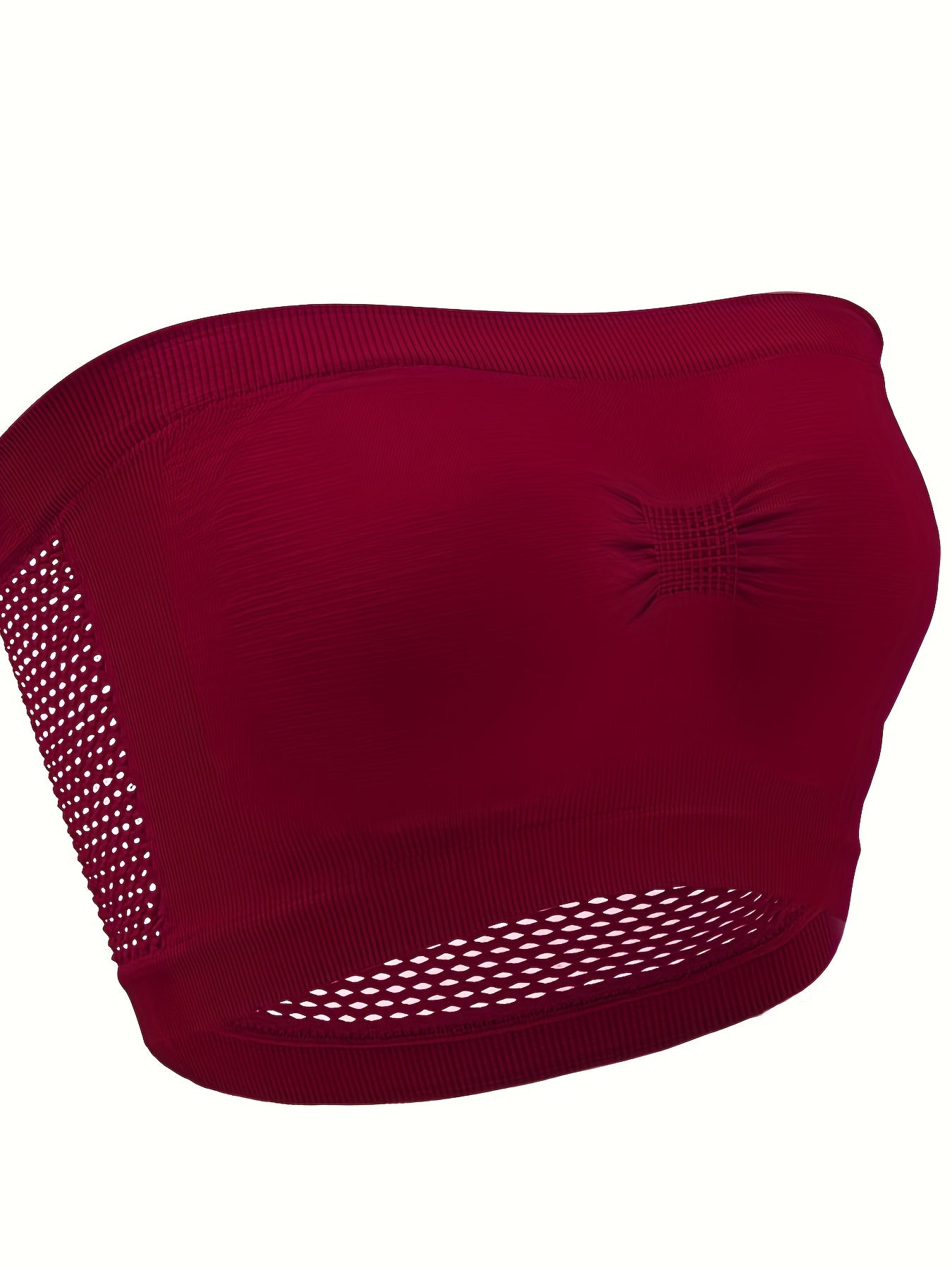 3pcs Seamless Bandeau Bras Breathable Strapless Bra Women's Lingerie