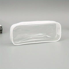Transparent Pencil Case Stationery Bag Storage Zipper Bag