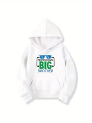 PROFESSIONAL BIG BROTHER Letter Print Boys Casual Pullover
