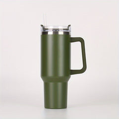 Stainless Steel Insulated Cup With Straw 40oz