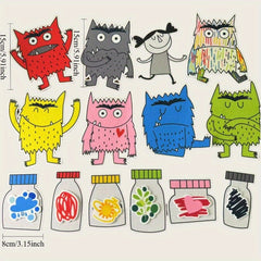 Emotional Monster Felt Board Kit - Fun DIY Educational Toy
