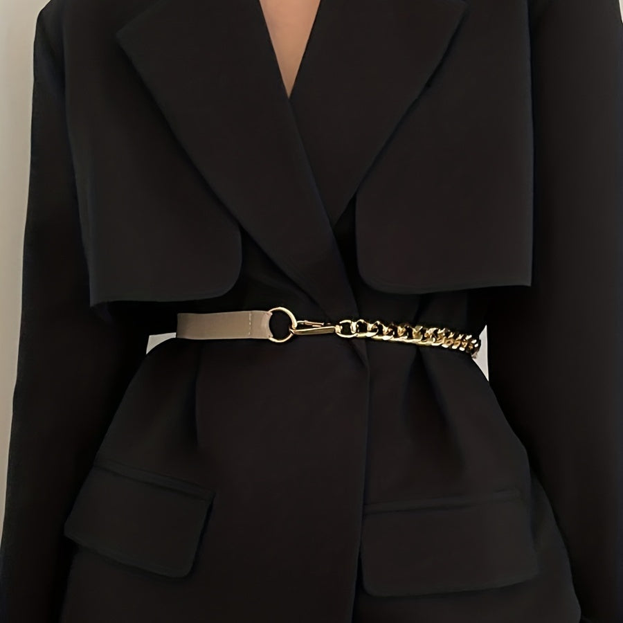 Stylish Chain Belt for Women - Thin Casual Skirt Dress Girdle
