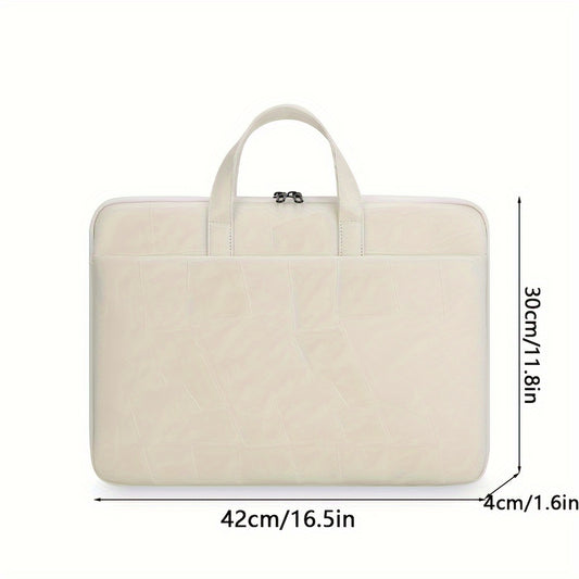 Sleek Faux Leather Briefcase 41 Laptop & Tablet Bag