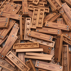 20pcs MOC Scene Toys Wooden Board Accessory