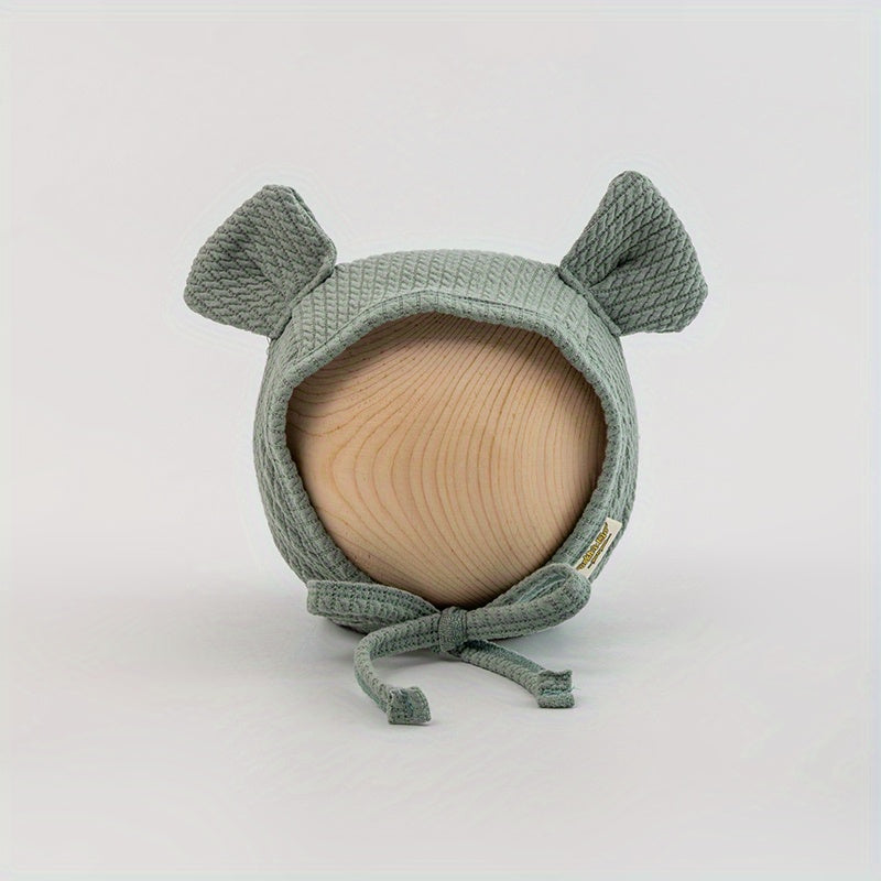 Baby Ear Cap Lightweight Birthday Fitted Hat For Boys And Girls