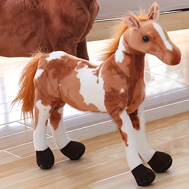 Pony Doll Children's Gift Small Doll Large Horse Plush Toy