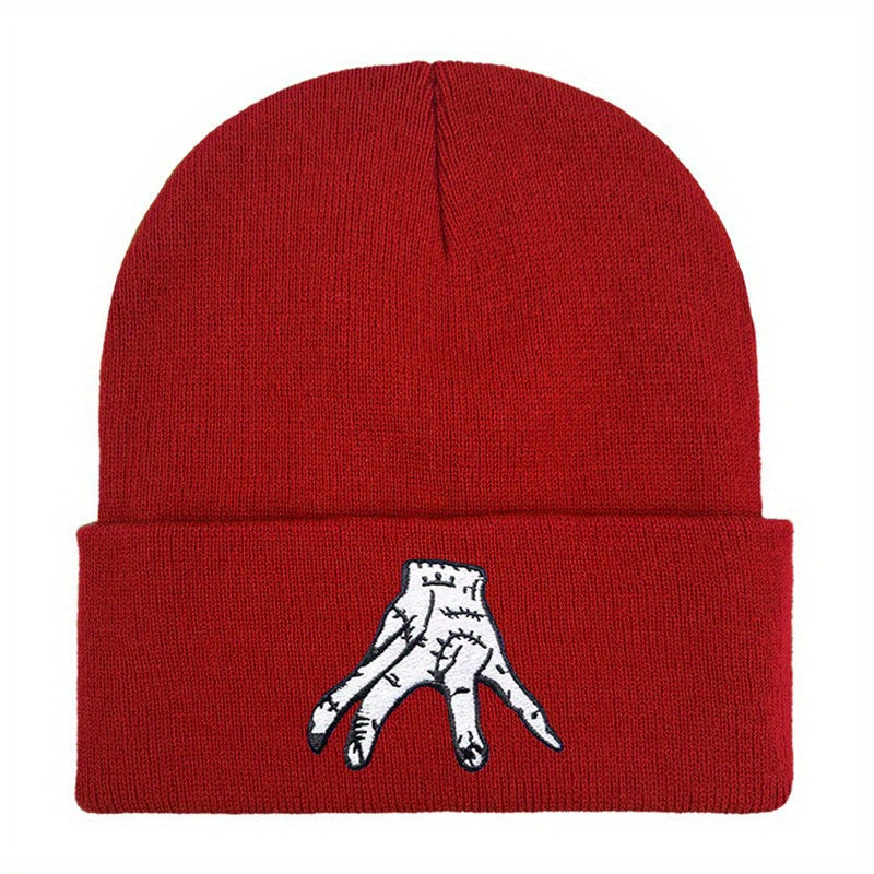 Embroidered Beanie Hat for Men & Women