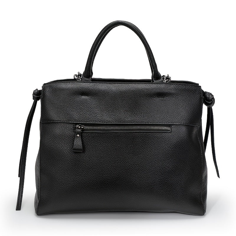 Snakeskin Pattern Handbag Women's Leather Satchel Purse For Office