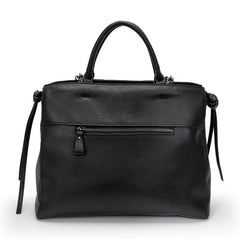 Snakeskin Pattern Handbag Women's Leather Satchel Purse For Office