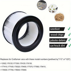 Craftsman 9-17810 Wet Dry Vacuum Filter Replacement